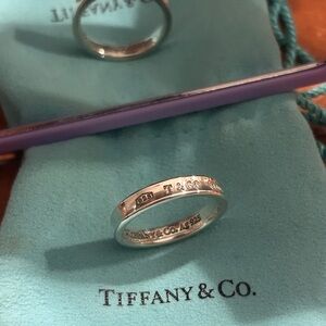 Tiffany & Co. Sterling Silver Band US Size 9
